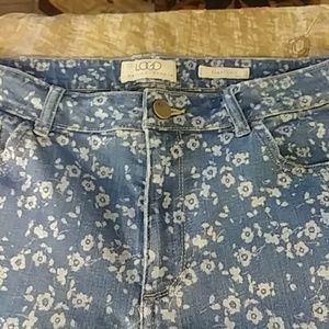 Logo straight leg jeans